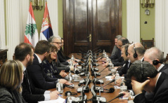 28. novembar 2018. Predsednica Narodna skupština u razgovoru sa ministrom spoljnih poslova i emigracije Libana